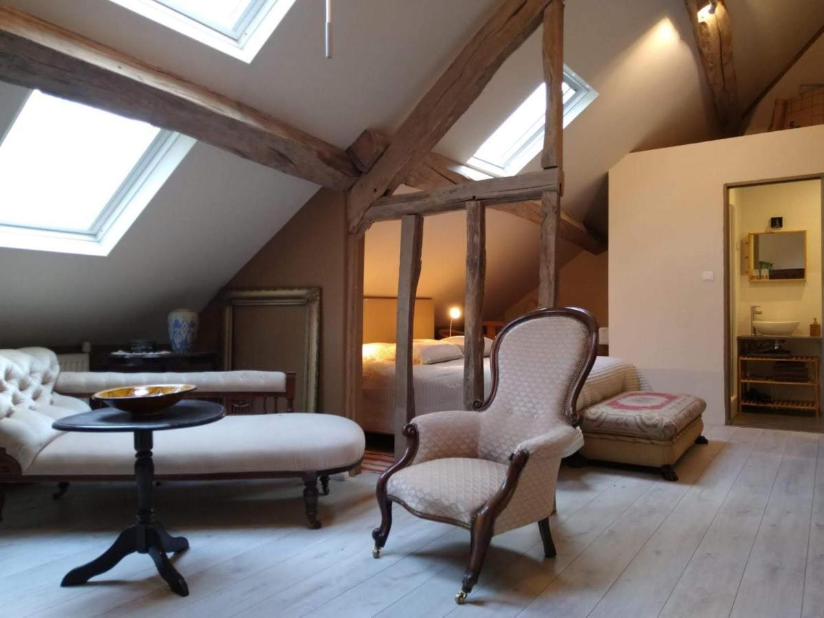 Bed and Breakfast Benb La Fosse Bleue Signy-lʼAbbaye Exterior foto